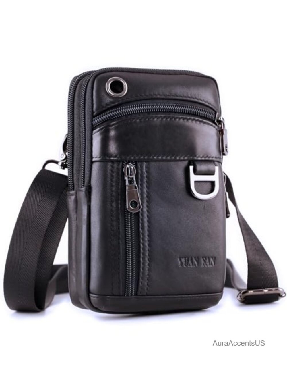 Leather Cell Phone Holster Belt Clip Pouch Waist Bag